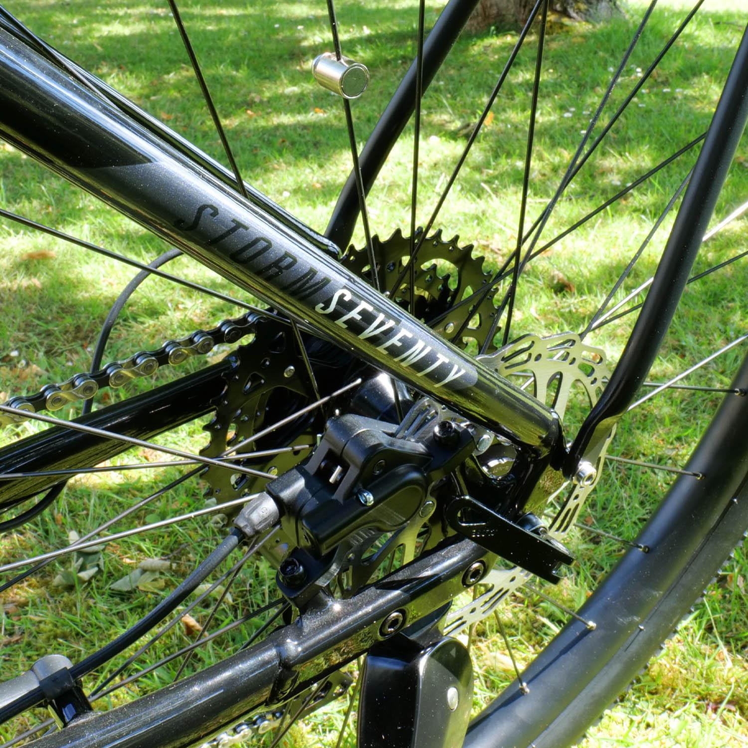 Rock Machine eStorm 70 Tour Electric Bike - Black - M, L Frames