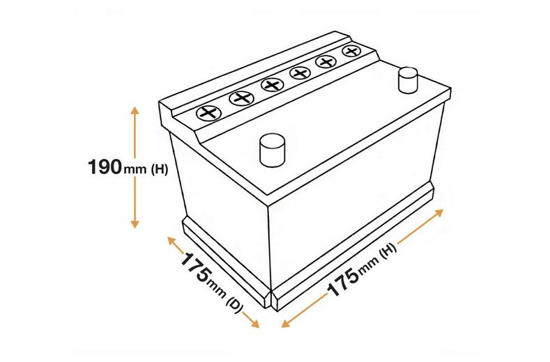 YBX3102 12V 42Ah 390A Yuasa SMF Battery YBX3102 12V 42Ah 390A Yuasa SMF Battery