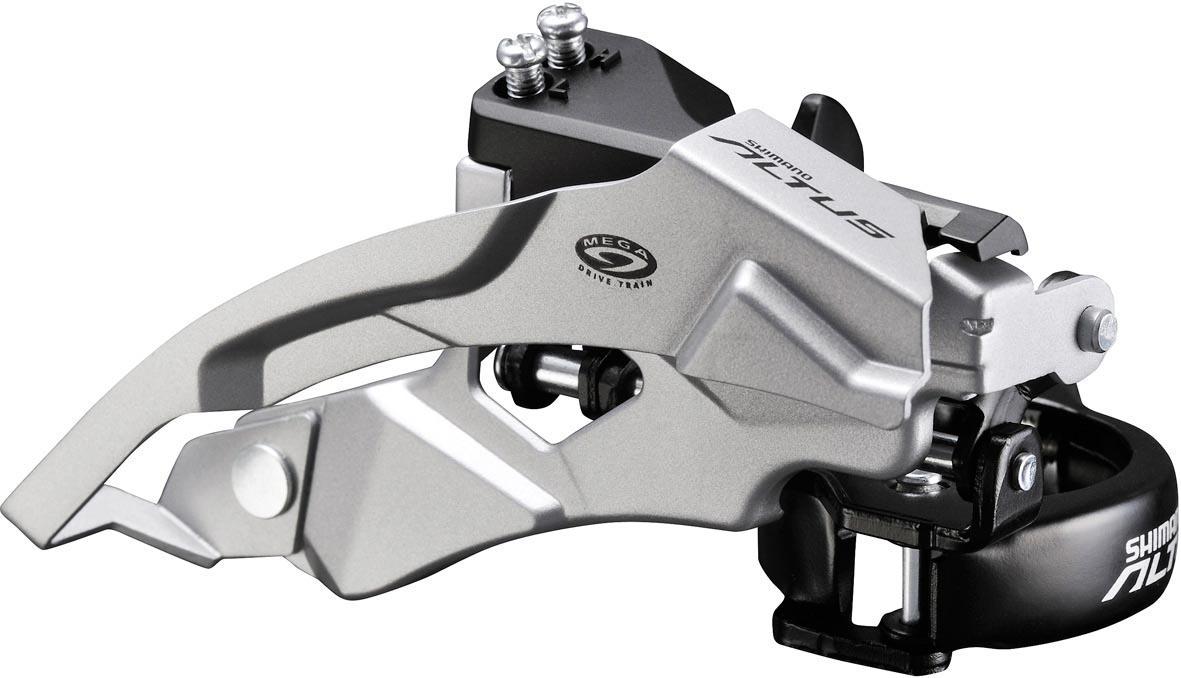 Halfords Shimano Altus FD-M370 3x9-speed Front Derailleur, Top Swing, Dual-Pull | Pricematch, Extra 8% off for BC Members, Free Bike Health Check, Cycle2Work Scheme & 0% APR Finance.