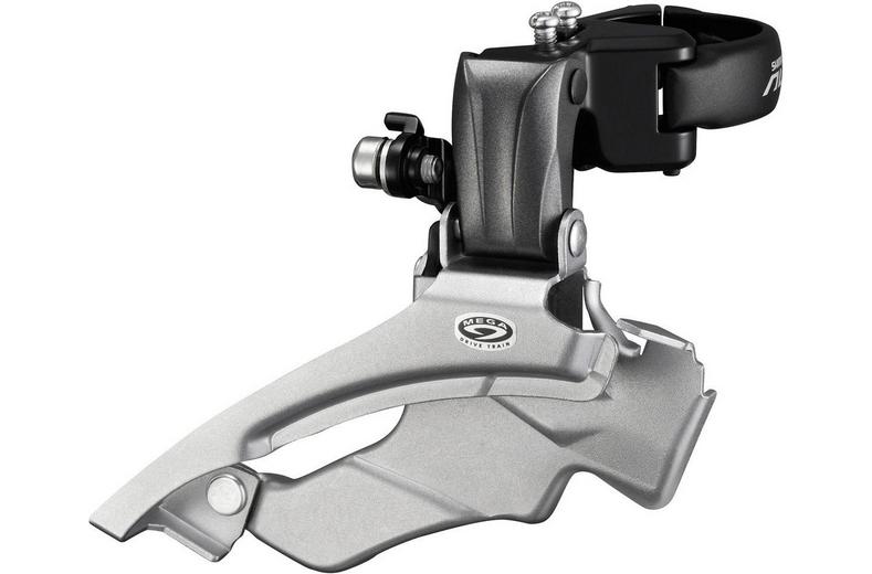 Shimano Altus FD-M371 3x9-speed Front Derailleur, Conventional Swing, Dual-Pull Shimano Altus FD-M371 3x9-speed Front Derailleur, Conventional Swing, Dual-Pull