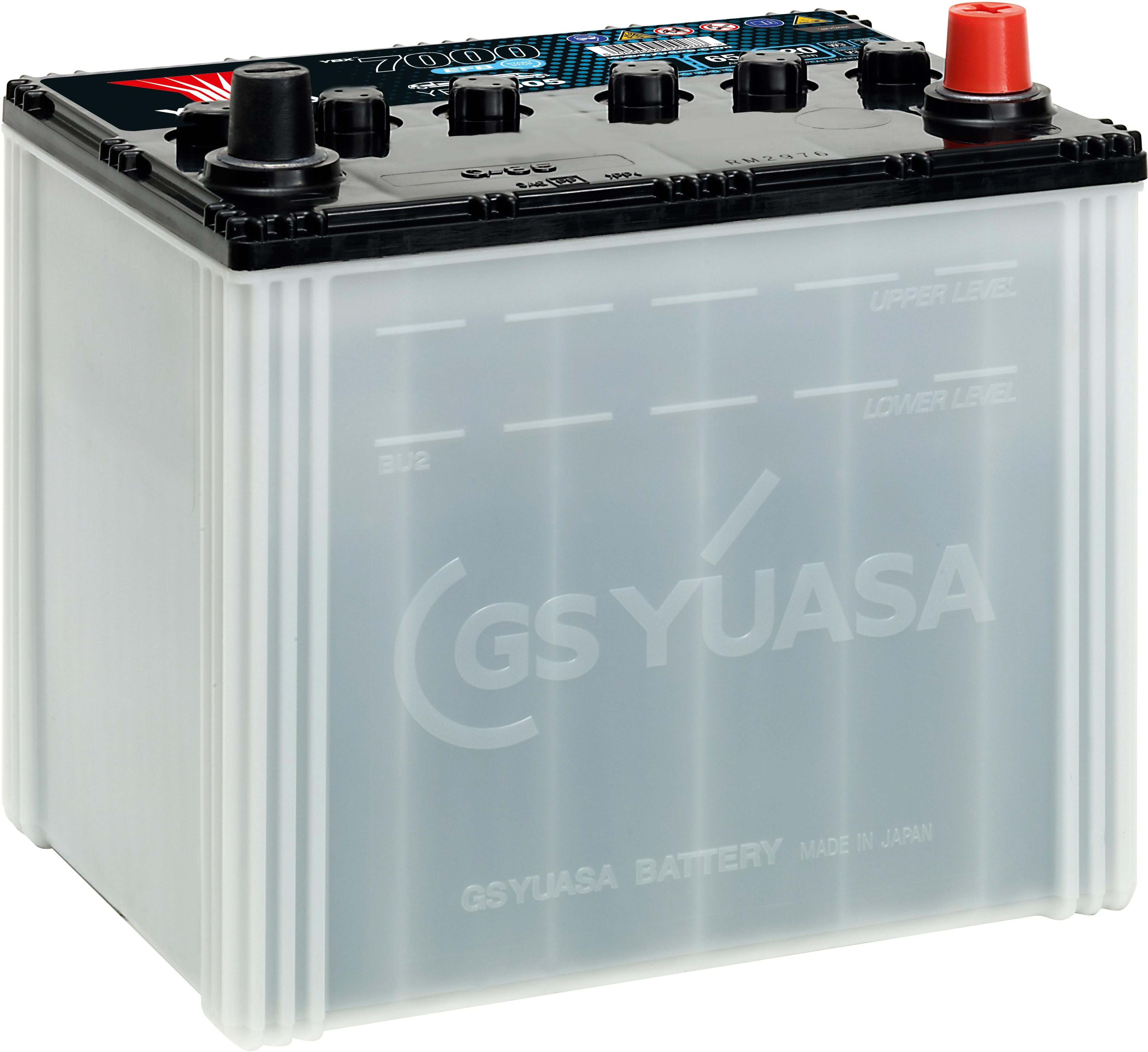 Ybx7005 (Q55/Q85) 12V 65Ah 620A Yuasa Efb Start Stop Battery