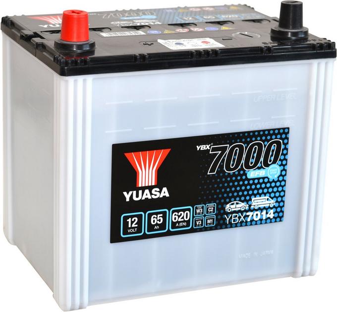 YBX7014 (Q85R) 12V 65Ah 620A Yuasa EFB Start Stop Battery
