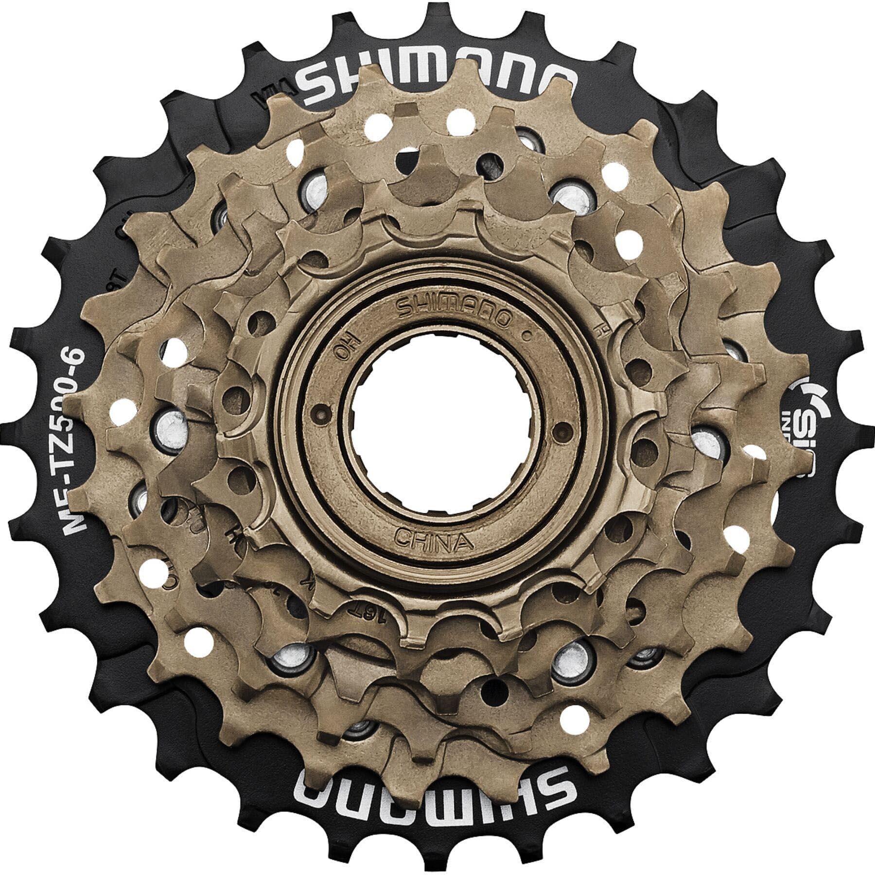 Halfords Shimano MF-TZ500 6-speed Freewheel 14-28T | Pricematch, Extra 8% off for BC Members, Free Bike Health Check, Cycle2Work Scheme & 0% APR Finance.