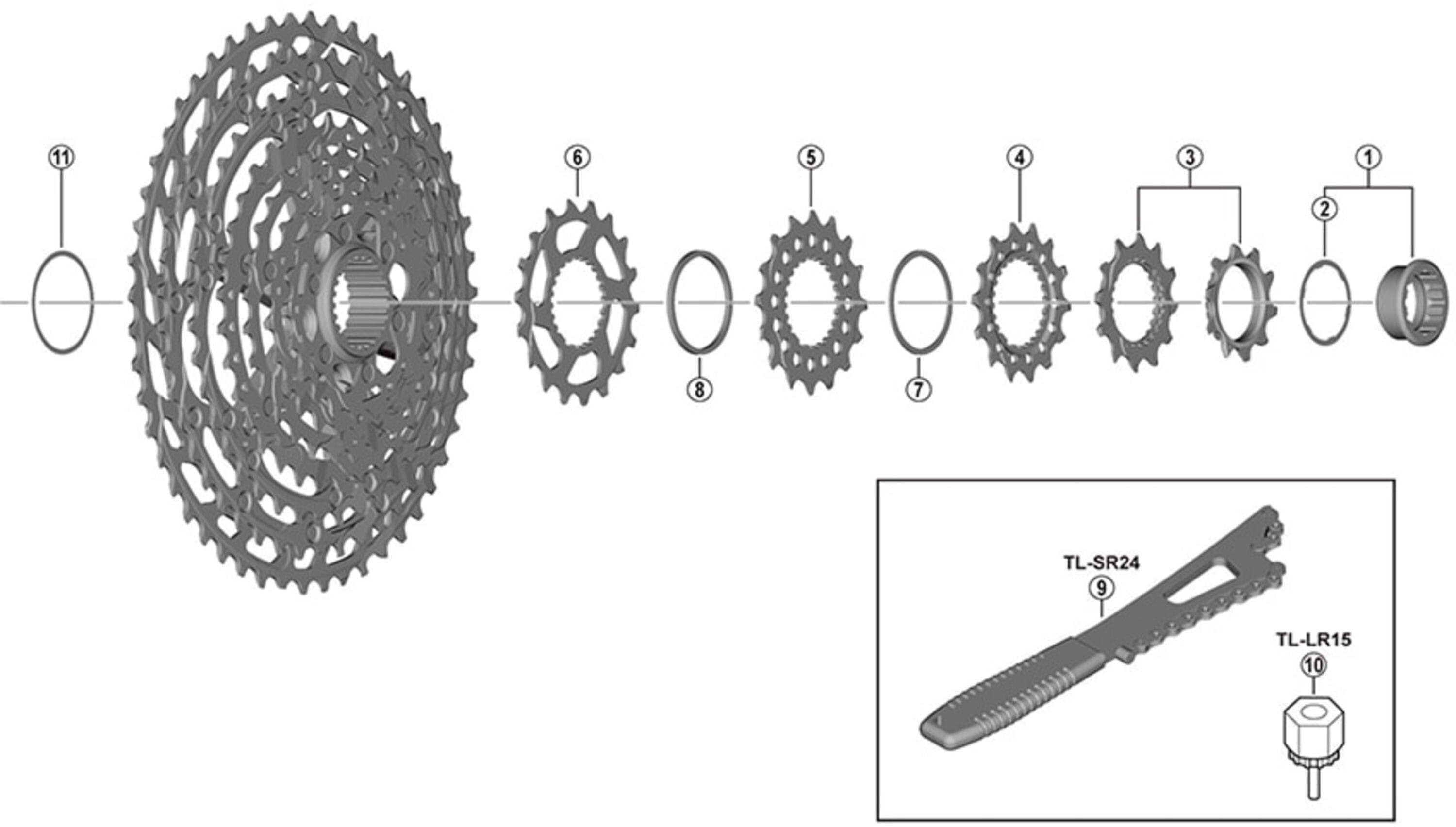 Halfords Shimano SLX CS-M7100 Cassette Lock Ring & Spacer | Pricematch, Extra 8% off for BC Members, Free Bike Health Check, Cycle2Work Scheme & 0% APR Finance.
