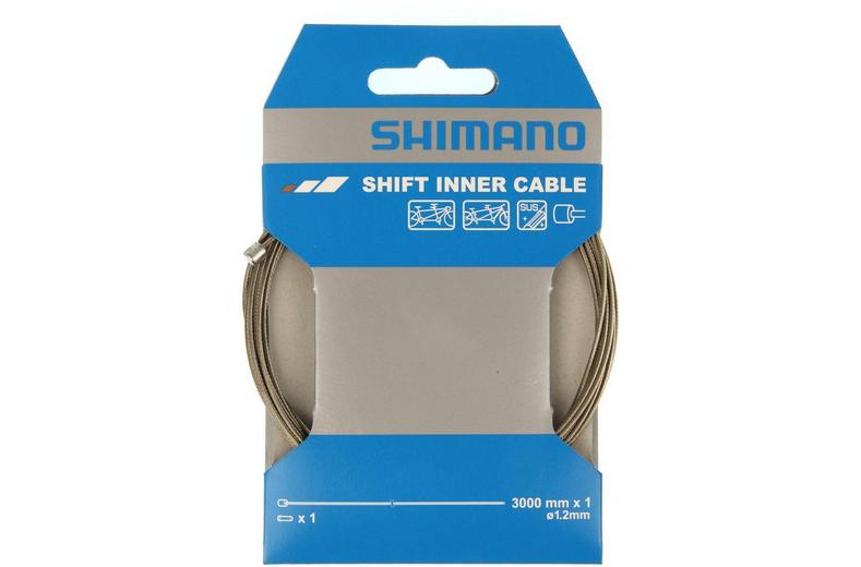 Shimano Tandem Stainless Steel Gear Inner Wire 1.2x3000mm Shimano Tandem Stainless Steel Gear Inner Wire 1.2x3000mm