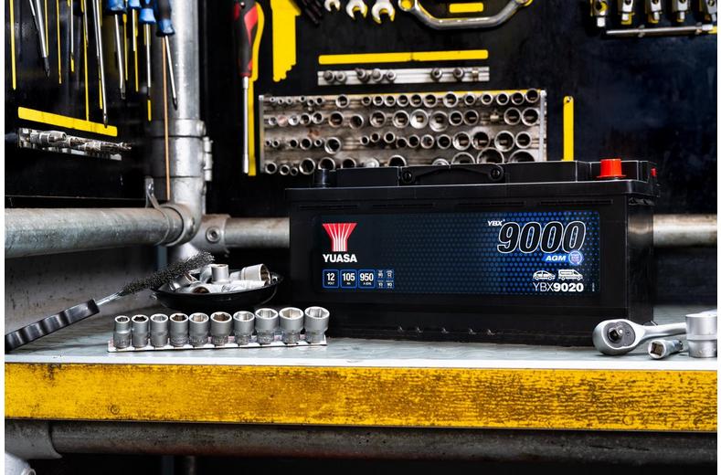 Yuasa 5 Year Guarantee YBX9020 Start/Stop 12V AGM Car Battery Yuasa 5 Year Guarantee YBX9020 Start/Stop 12V AGM Car Battery