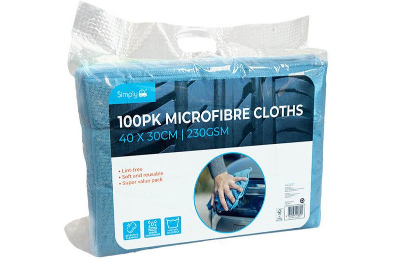 100pc Microfibre Cloth Pack 100pc Microfibre Cloth Pack