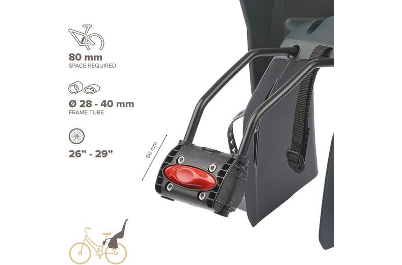 Polisport Koolah Rear Bike Child Seat Polisport Koolah Rear Bike Child Seat