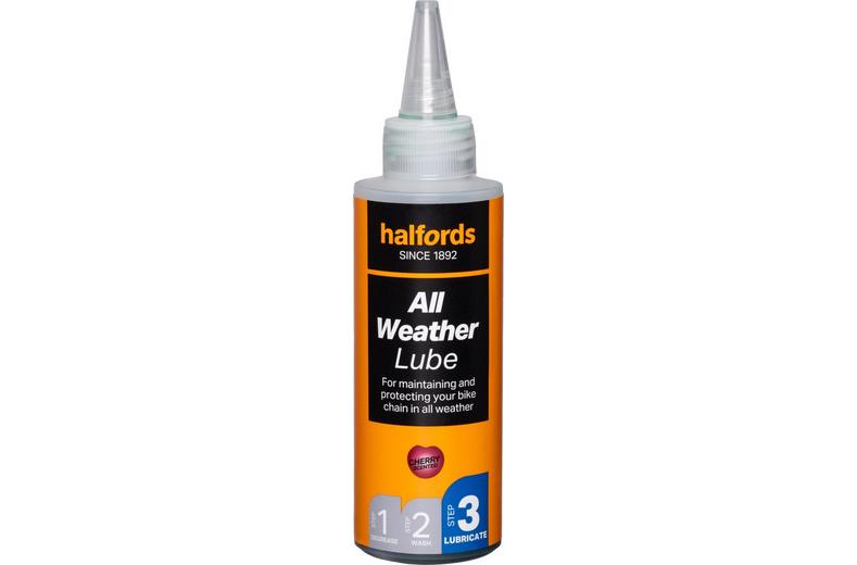 Halfords All Weather Bike Chain Lube 125ml Halfords All Weather Bike Chain Lube 125ml