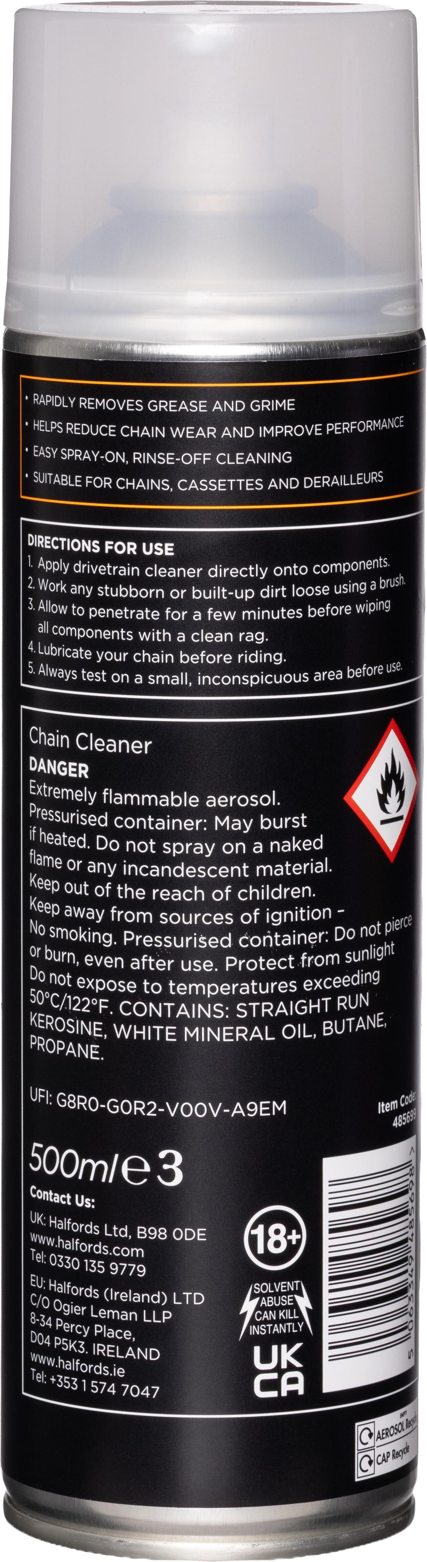 Halfords Advanced Chain Cleaner 500ml