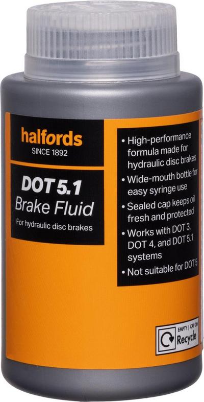 Halfords DOT 5.1 Oil Brake Fluid 125ml