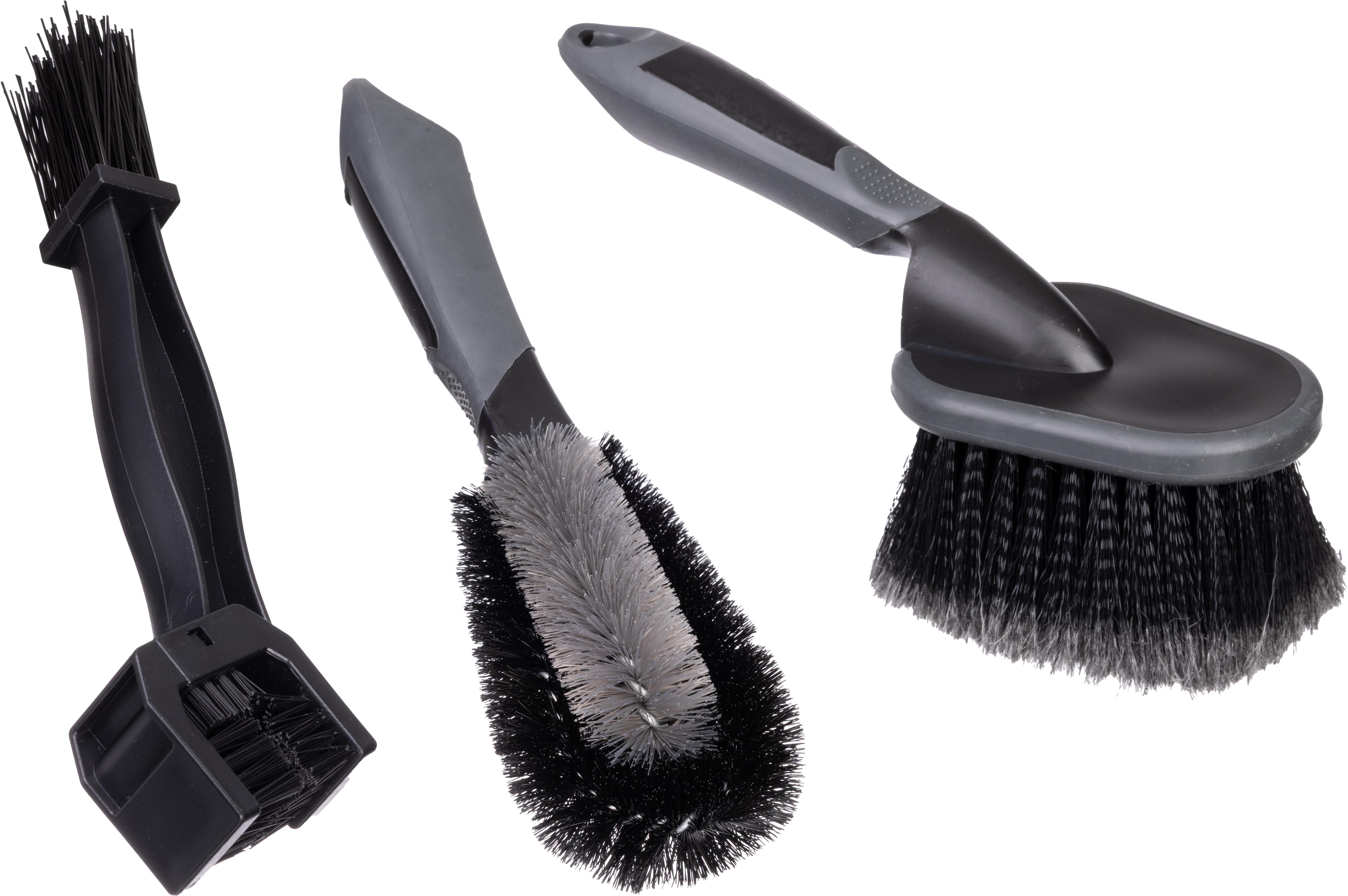 Halfords Advanced 3x Premium Bike Cleaning Brush Set