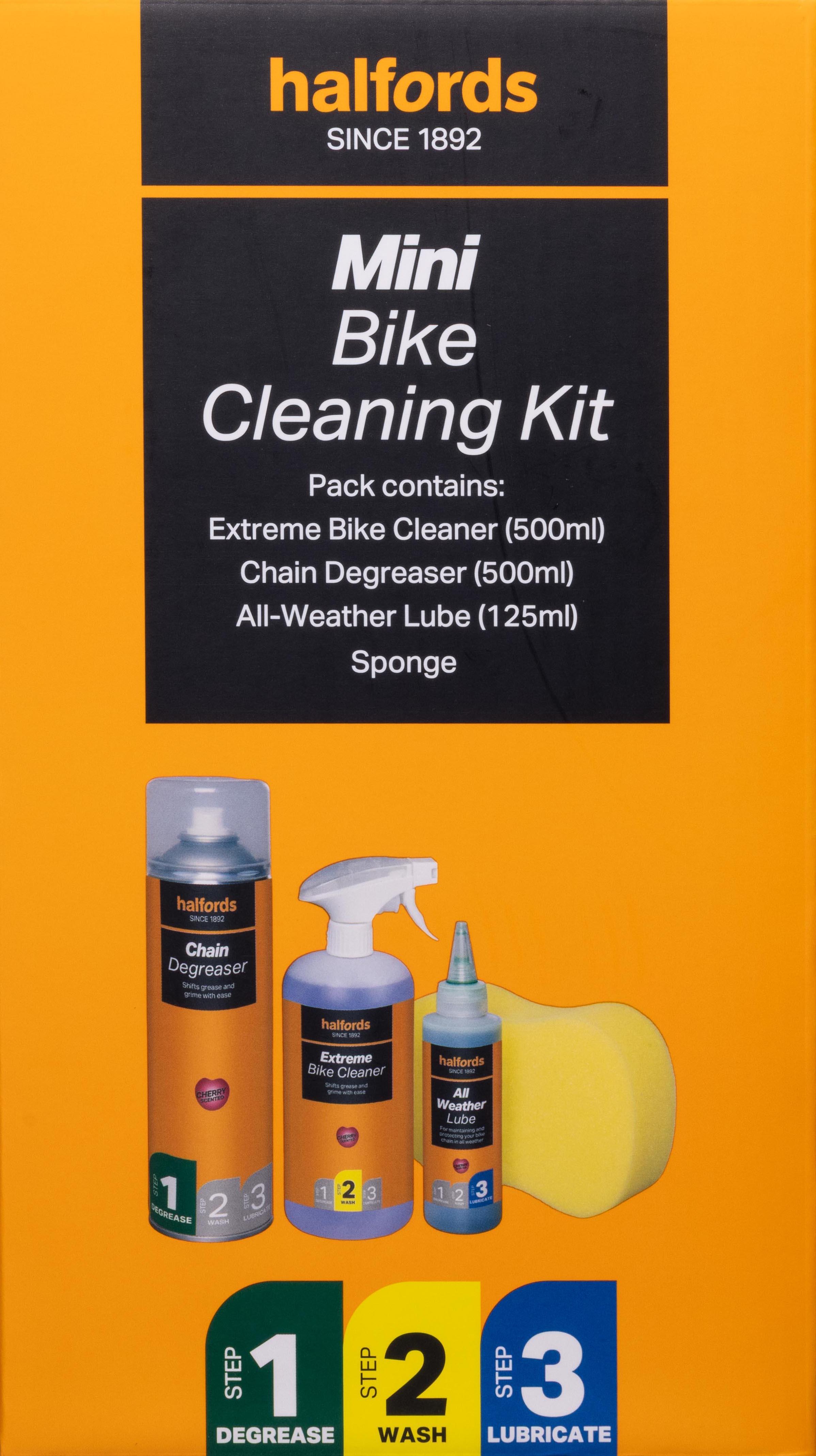Halfords Mini Bike Cleaning Kit