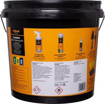 Halfords 8-piece Bike Cleaning Kit