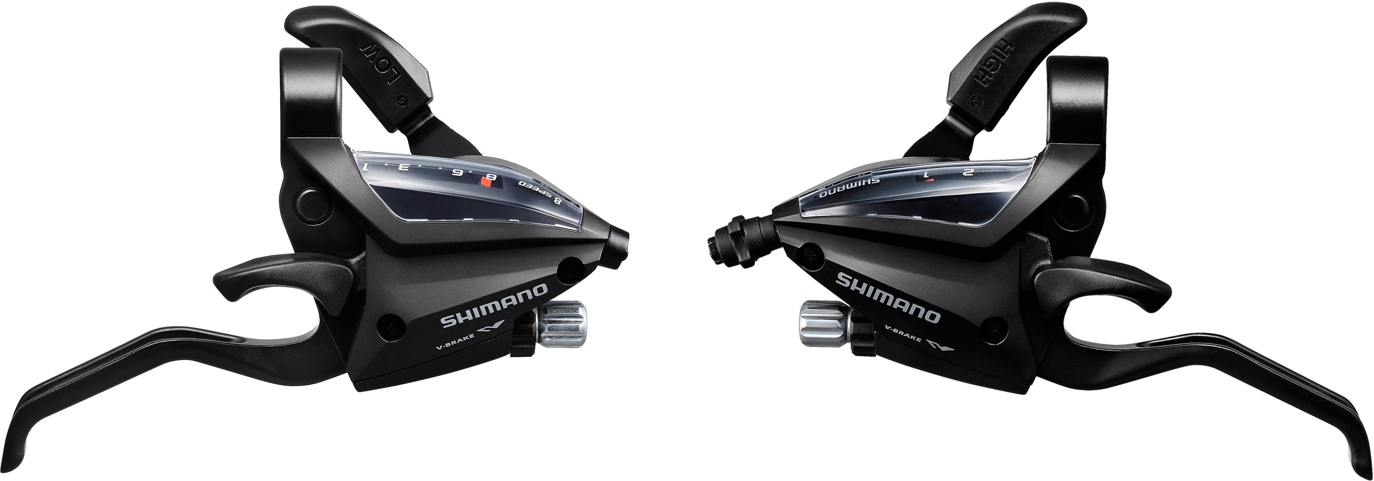 Halfords Shimano Altus ST-EF500 EZ Fire Plus STI Set, 2x8-speed | Pricematch, Extra 8% off for BC Members, Free Bike Health Check, Cycle2Work Scheme & 0% APR Finance.