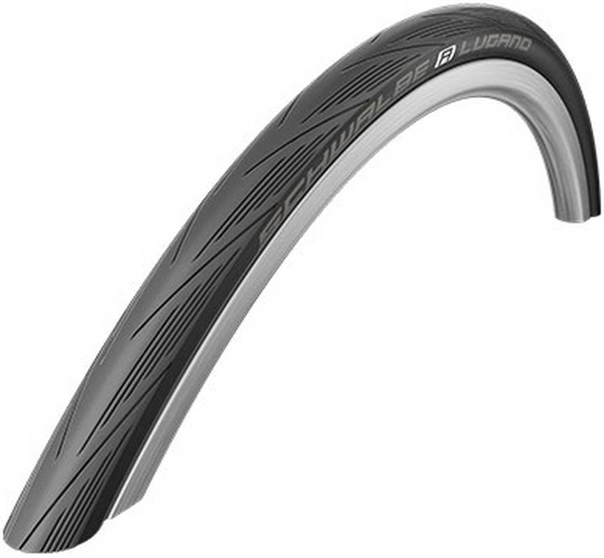 Halfords Schwalbe Lugano Folding Bike Tyre 700 X 25C, Black | Extra 8% off for BC Members