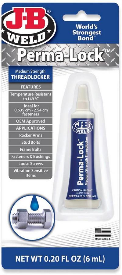 JB WELD 6ML PERMA-LOCK BLUE THREADLOCKER