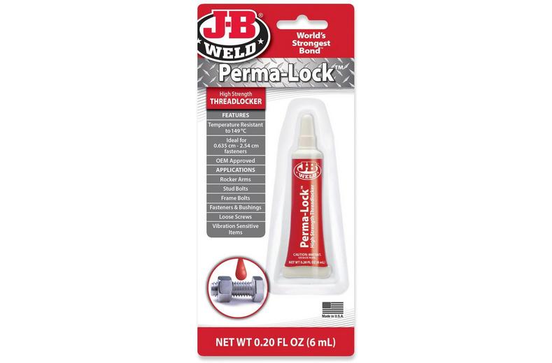 JB WELD 6ML PERMA-LOCK RED THREADLOCKER JB WELD 6ML PERMA-LOCK RED THREADLOCKER