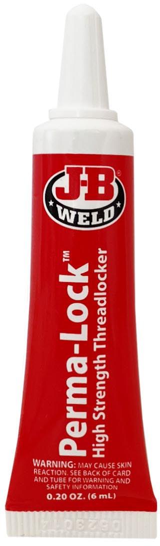 JB WELD 6ML PERMA-LOCK RED THREADLOCKER