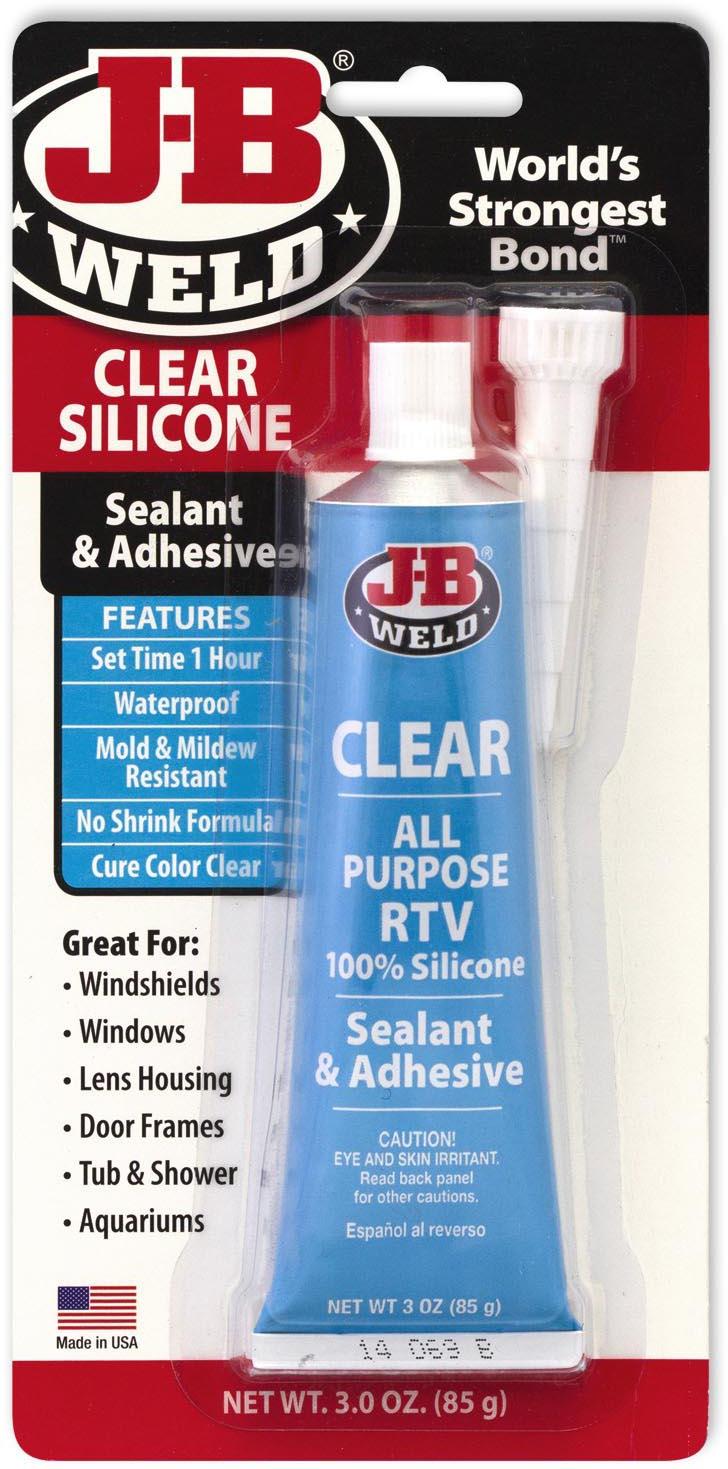 JB WELD SILICONE CLEAR - 85g