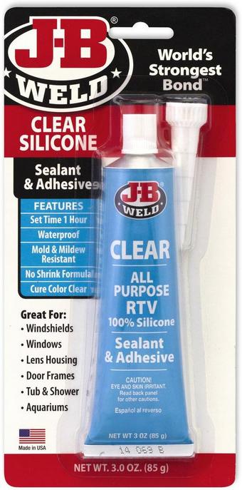 JB WELD SILICONE CLEAR - 85g