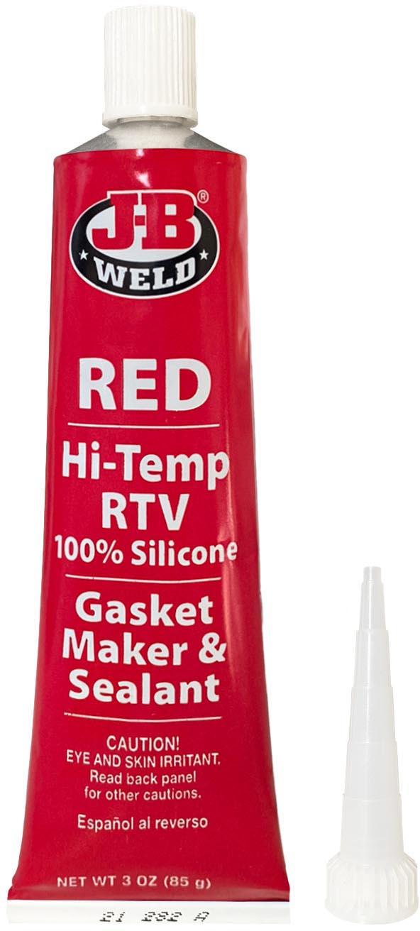 JB WELD SILICONE HI TEMP RED - 85g