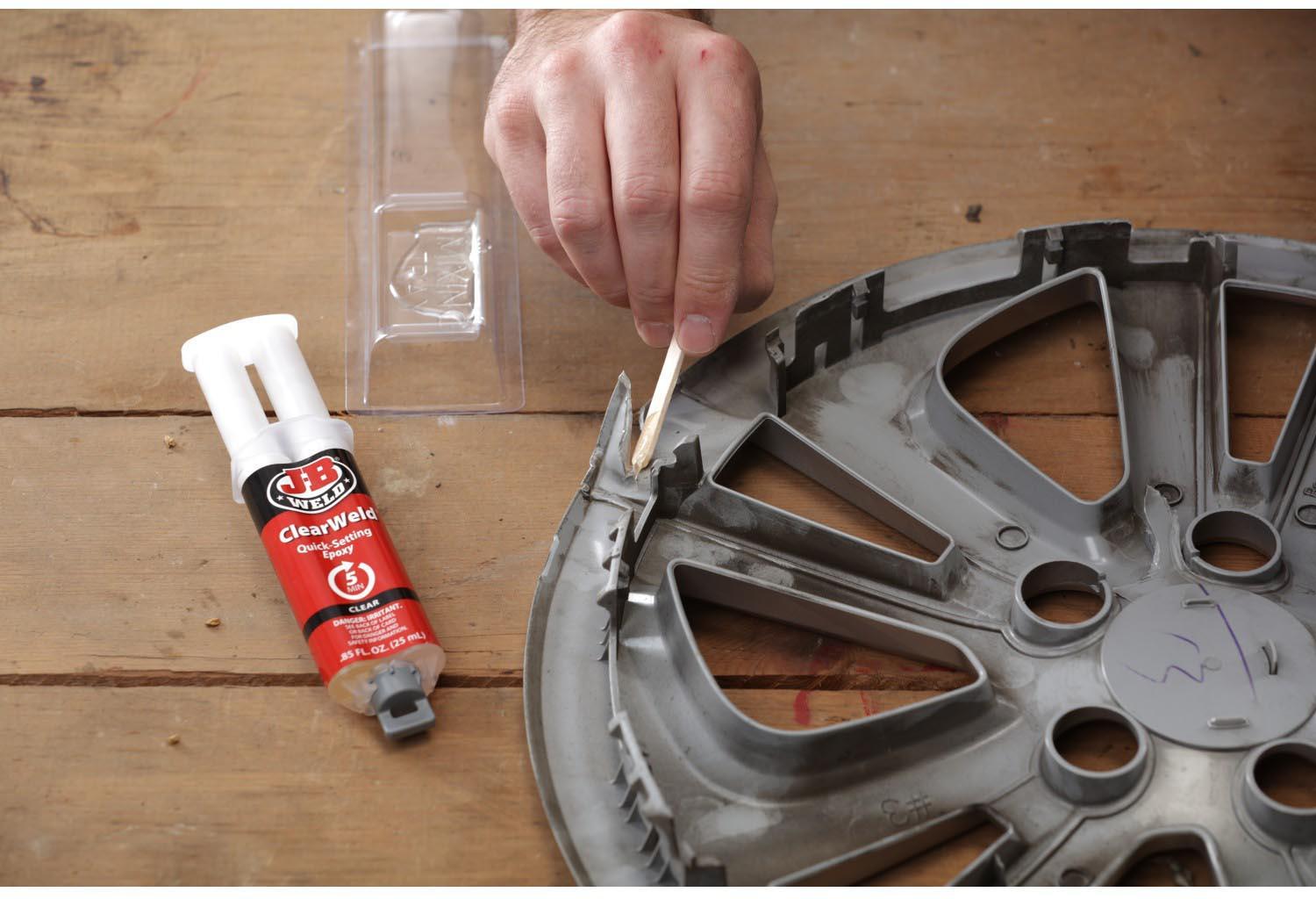 JB WELD 5MIN CLEAR EPOXY