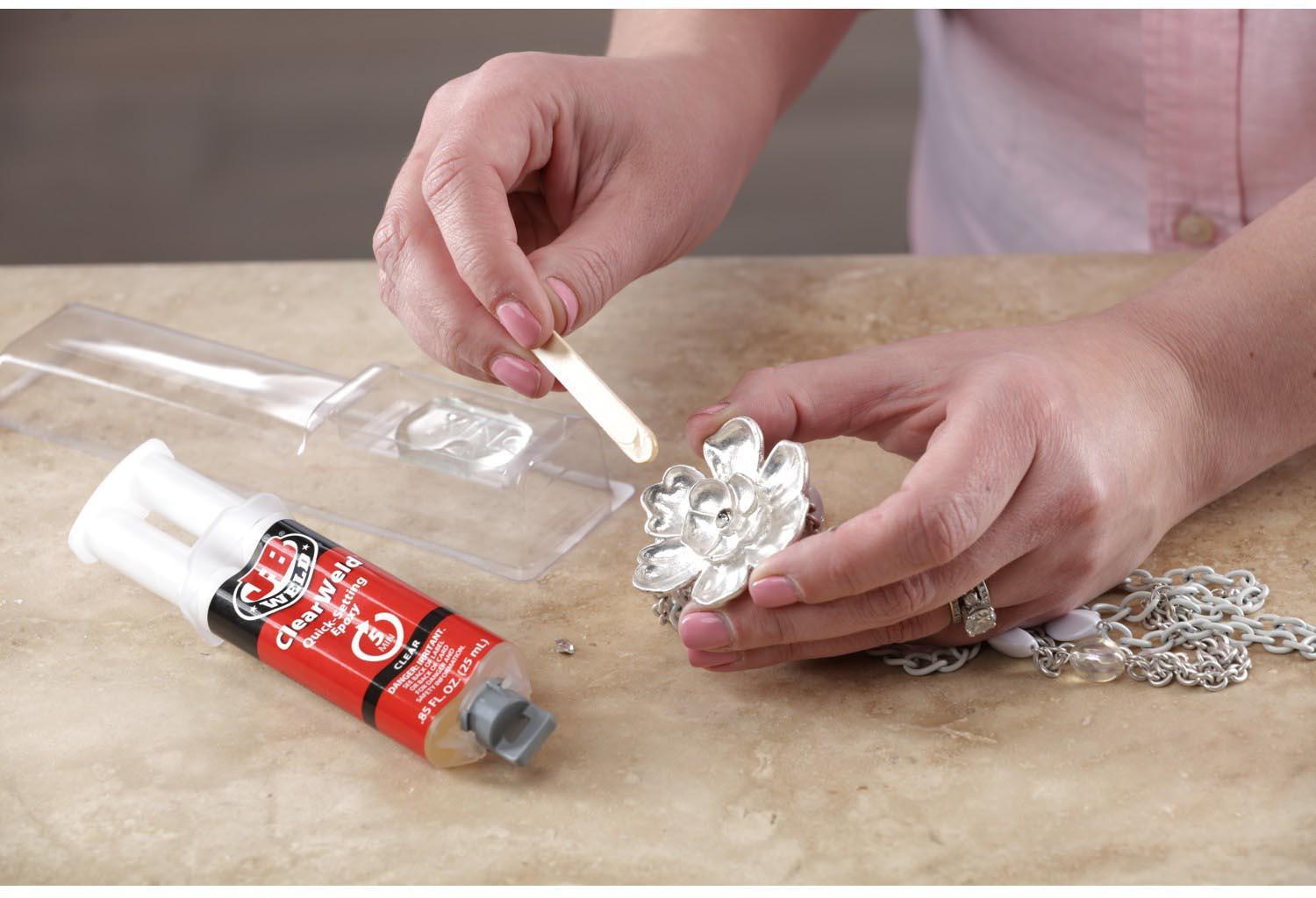 JB WELD 5MIN CLEAR EPOXY EZMIX