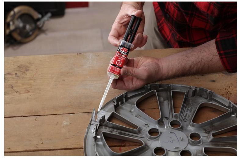 JB WELD 5MIN CLEAR EPOXY EZMIX JB WELD 5MIN CLEAR EPOXY EZMIX
