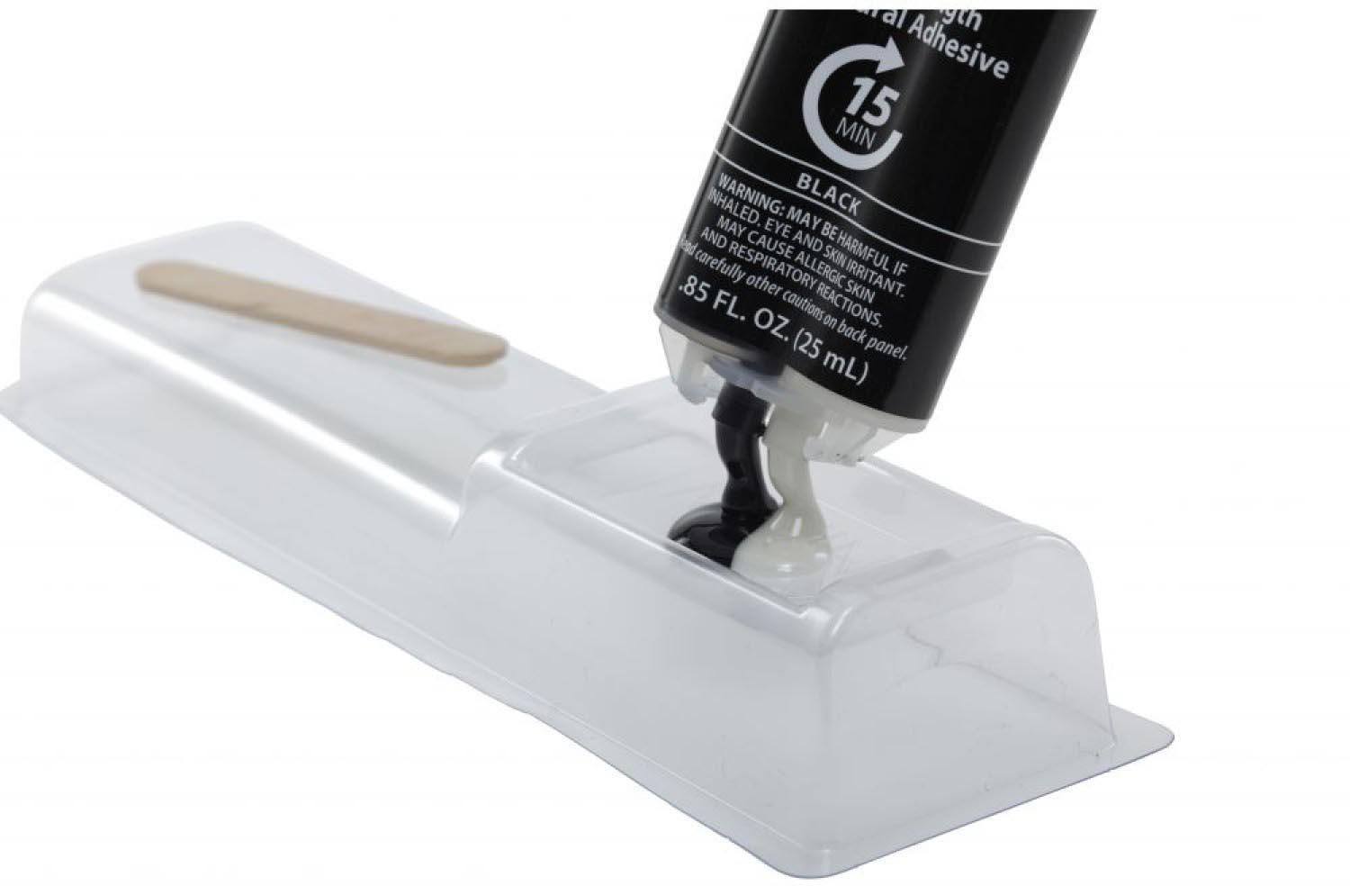 JB WELD PLASTIC BONDER BLACK