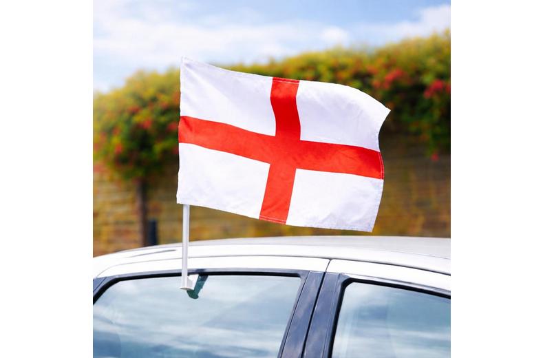 Simply England Car Window Flags - Pair