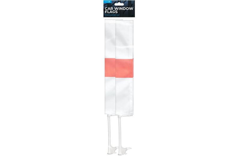 Simply England Car Window Flags - Pair Simply England Car Window Flags - Pair