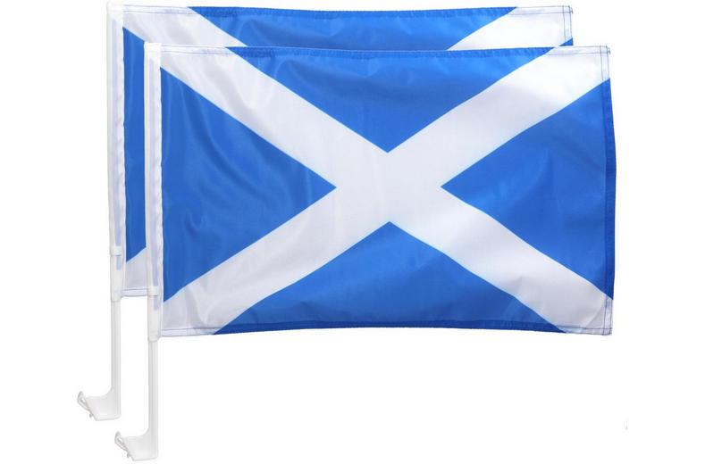Simply Scotland Car Window Flags - Pair Simply Scotland Car Window Flags - Pair