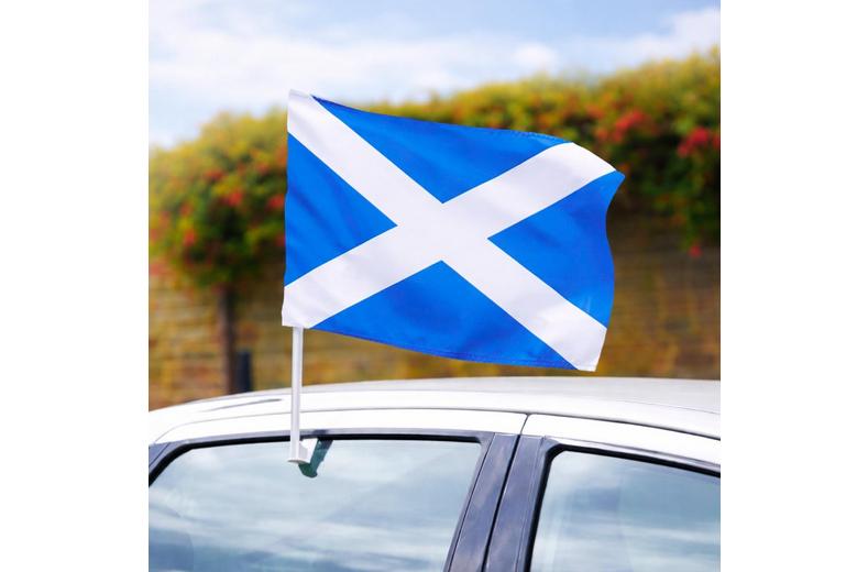 Simply Scotland Car Window Flags - Pair Simply Scotland Car Window Flags - Pair