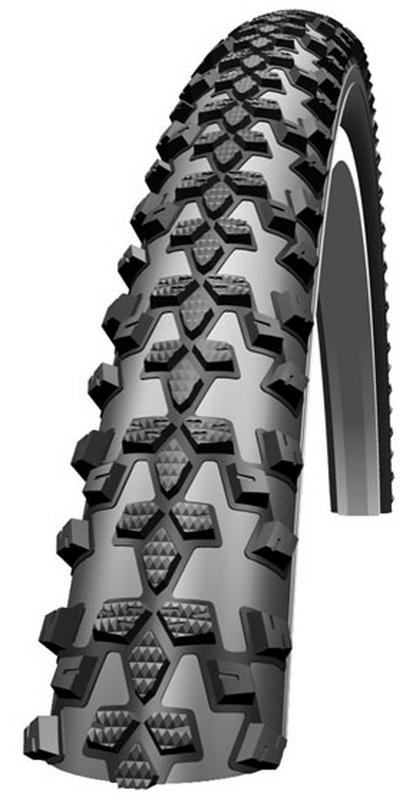 Halfords Schwalbe Smart Sam Reflex Wired Bike Tyre 26 X 2.1 Inch