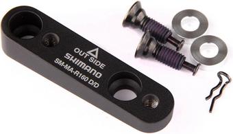 Shimano Flat Mount Rear Disc Adapter For 160mm Rotor
