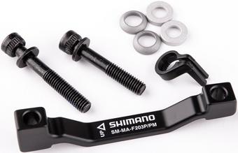 Shimano Post Mount Disc adapter 180mm to 203mm