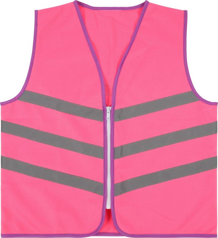 Halfords Kids Visibility Vest Pink | Extra 8% off for BC Members