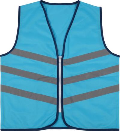 Halfords Kids Visibility Vest Blue Halfords Kids Visibility Vest Blue