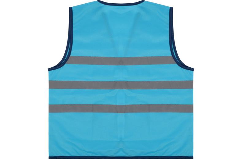 Halfords Kids Visibility Vest Blue Halfords Kids Visibility Vest Blue