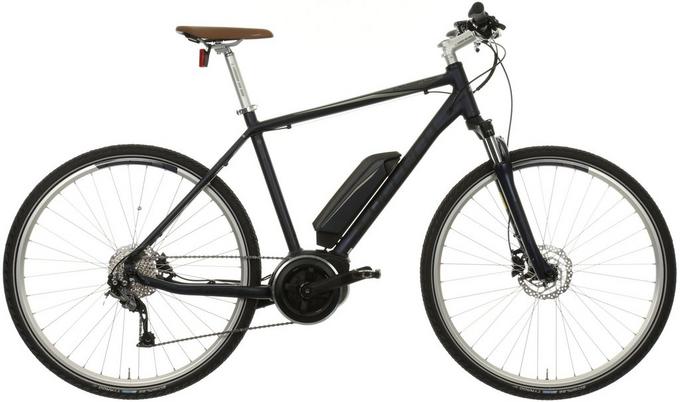 Carrera Crossfuse Mens Electric Hybrid Bike S M L Frames