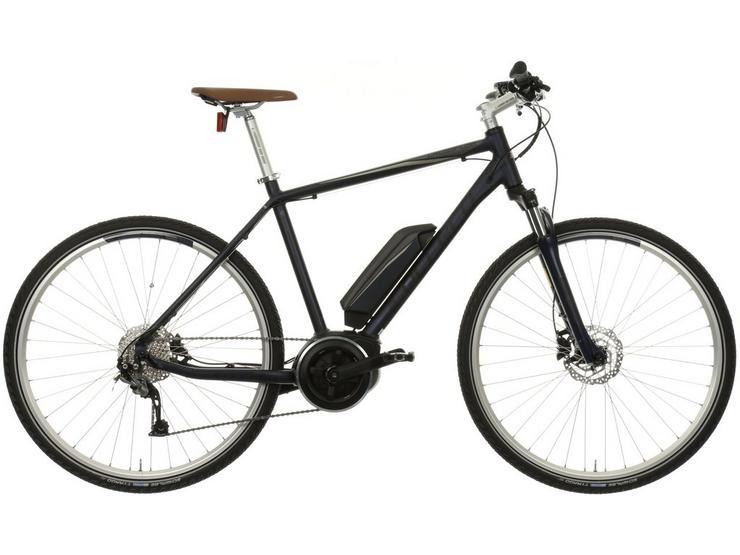 Carrera Crossfuse Mens Electric Hybrid Bike - S Frame