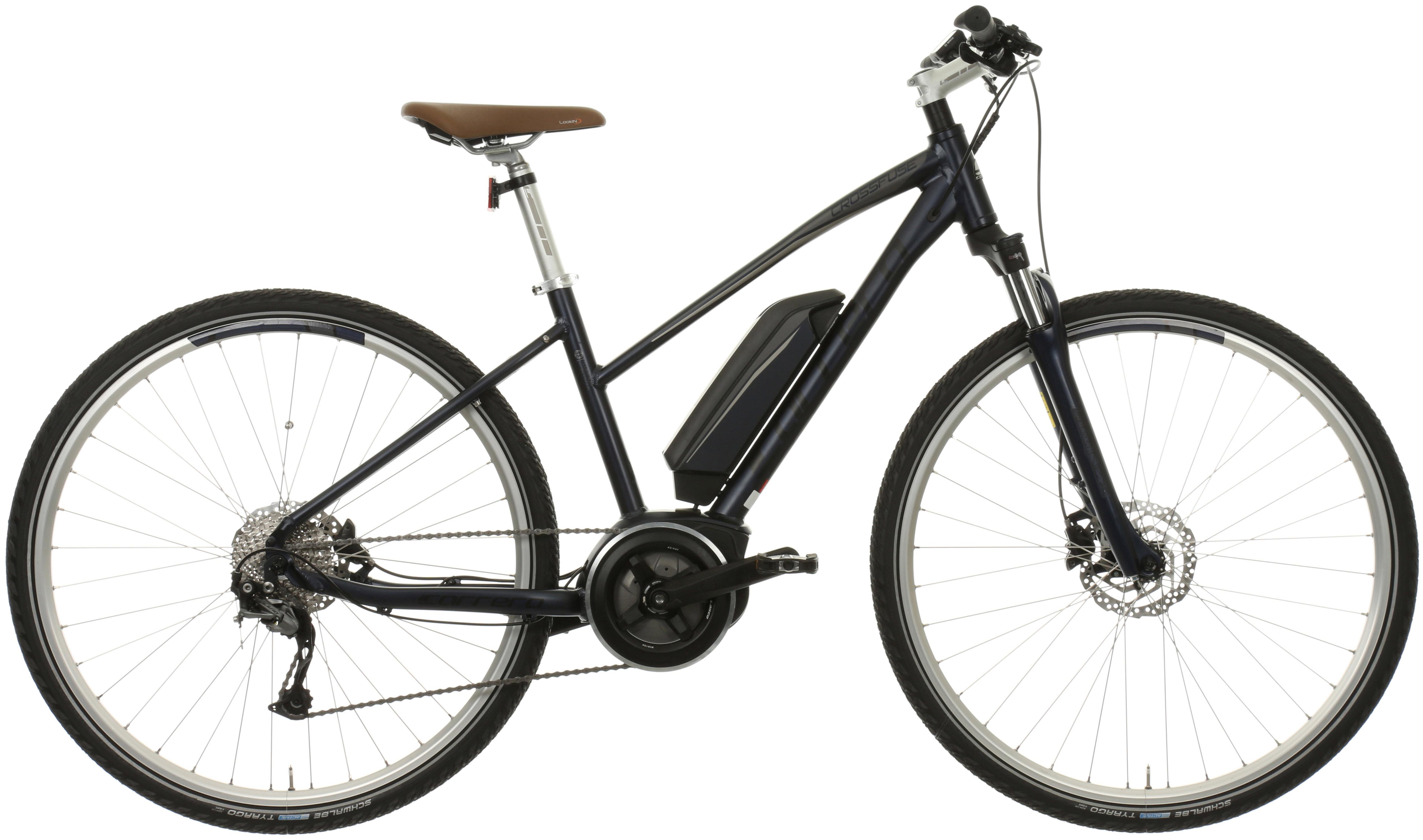 Carrera Crossfuse Womens Electric Hybrid Bike - 17 Inch