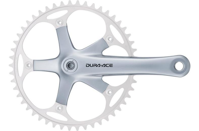 Shimano Dura Ace FC-7710 Track Crankset without Ring, 170mm Shimano Dura Ace FC-7710 Track Crankset without Ring, 170mm