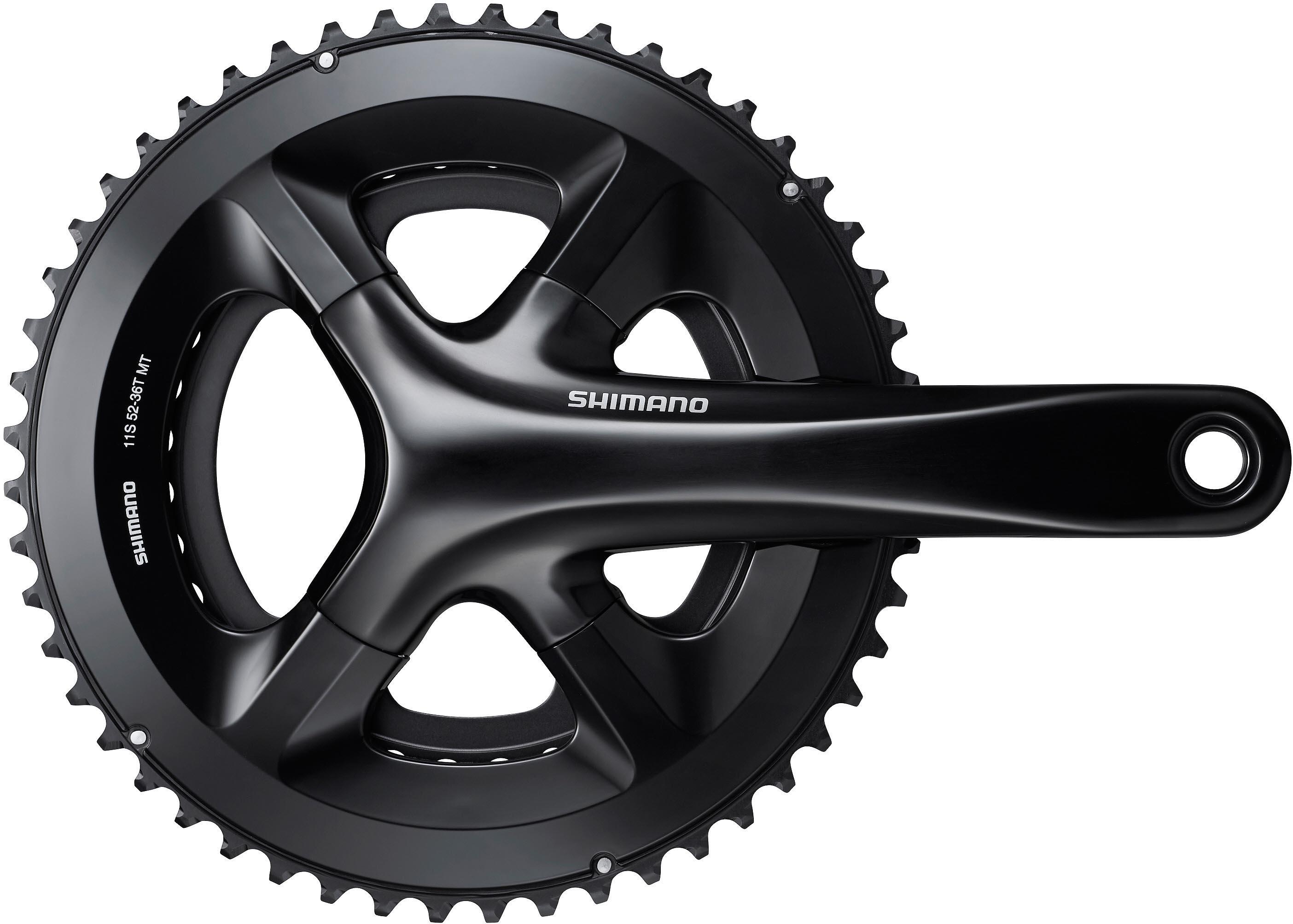 Halfords Shimano FC-RS510 11 Speed Chainset 52/36T 172.5mm | Pricematch, Extra 8% off for BC Members, Free Bike Health Check, Cycle2Work Scheme & 0% APR Finance.