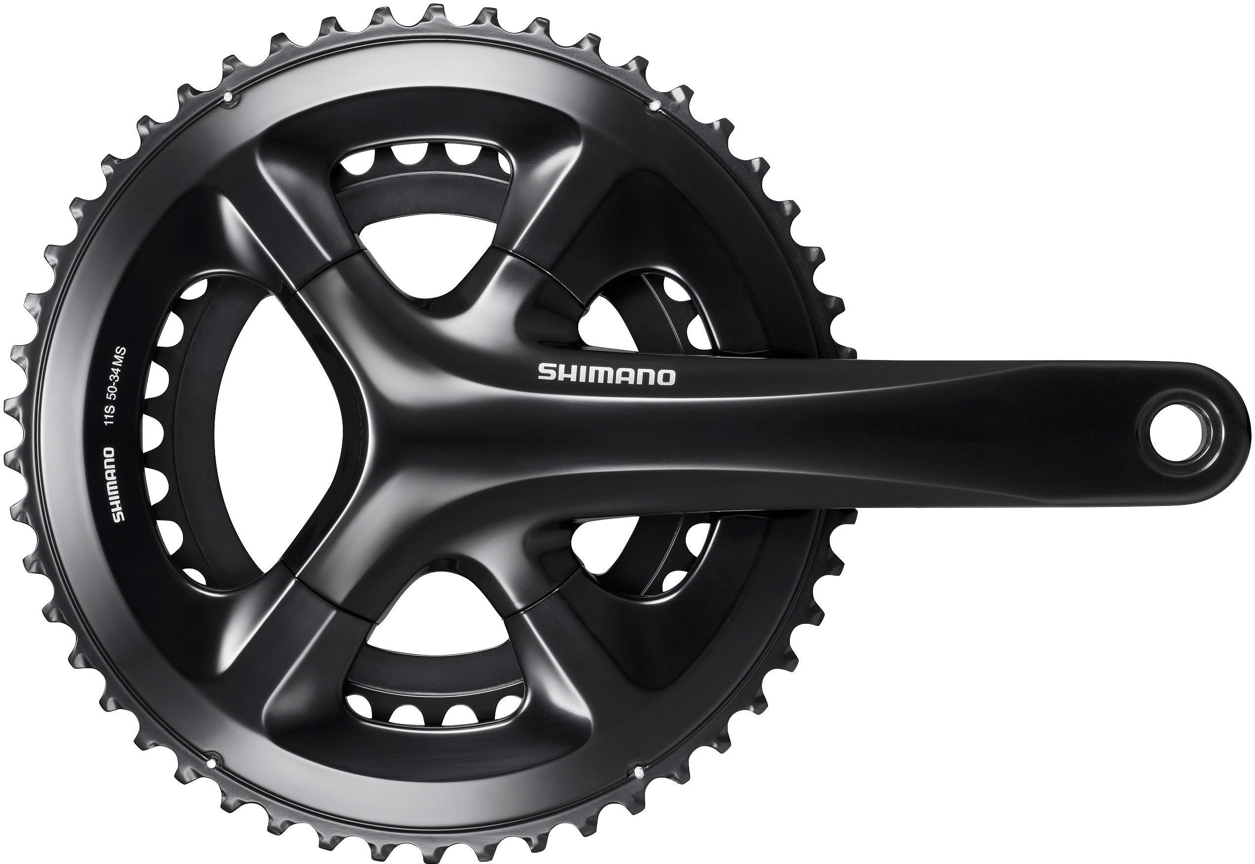Halfords Shimano FC-RS510 11 Speed Chainset 50/34T 175mm | Pricematch, Extra 8% off for BC Members, Free Bike Health Check, Cycle2Work Scheme & 0% APR Finance.
