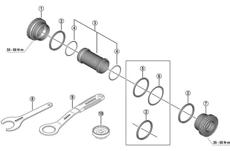 Shimano TL-FC36 HollowTech II Bottom Bracket Wrench Shimano TL-FC36 HollowTech II Bottom Bracket Wrench