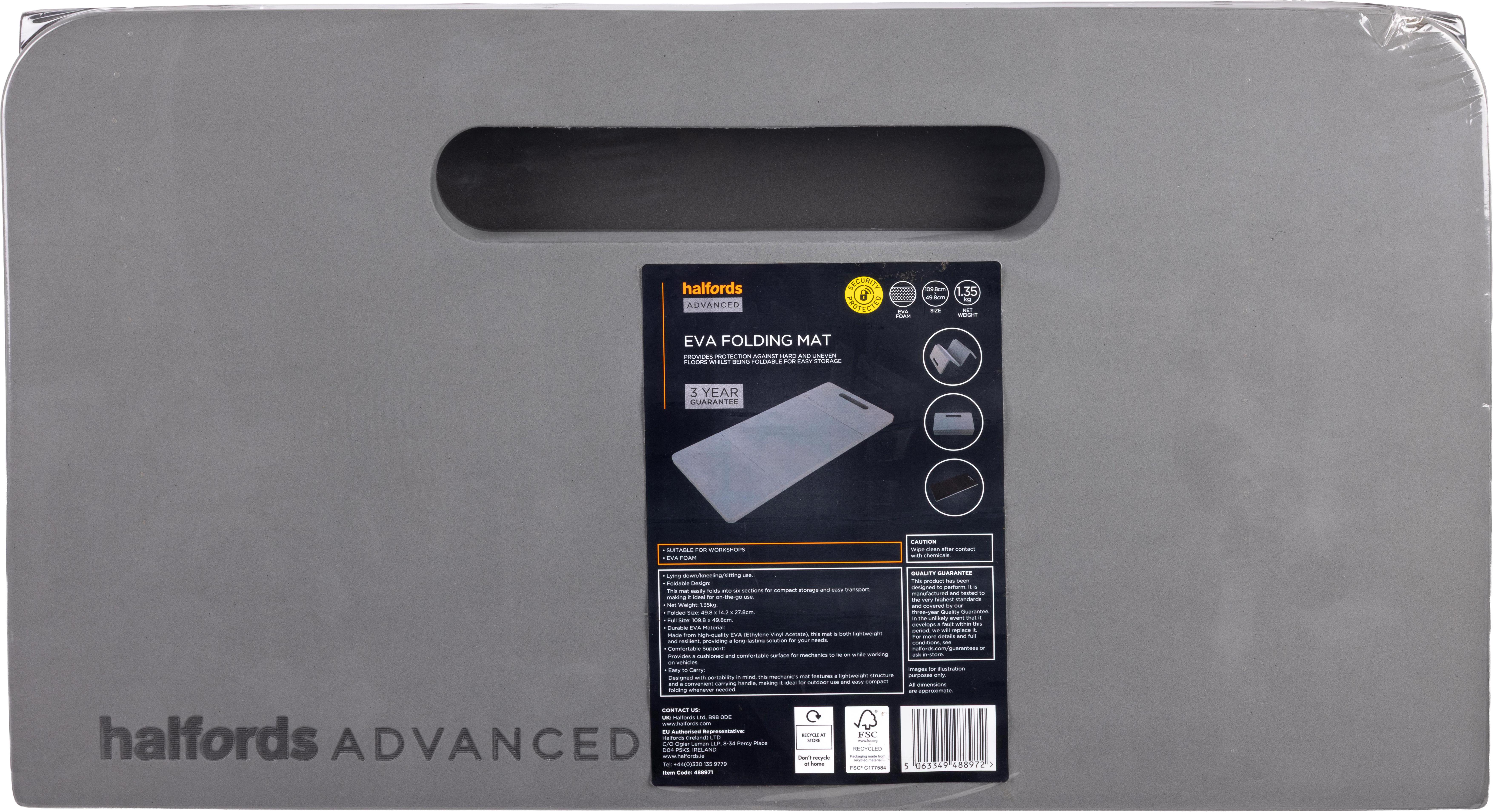 Halfords Advanced Foldable Garage Mat
