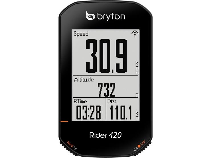 Bryton Rider 420E GPS Cycle Computer