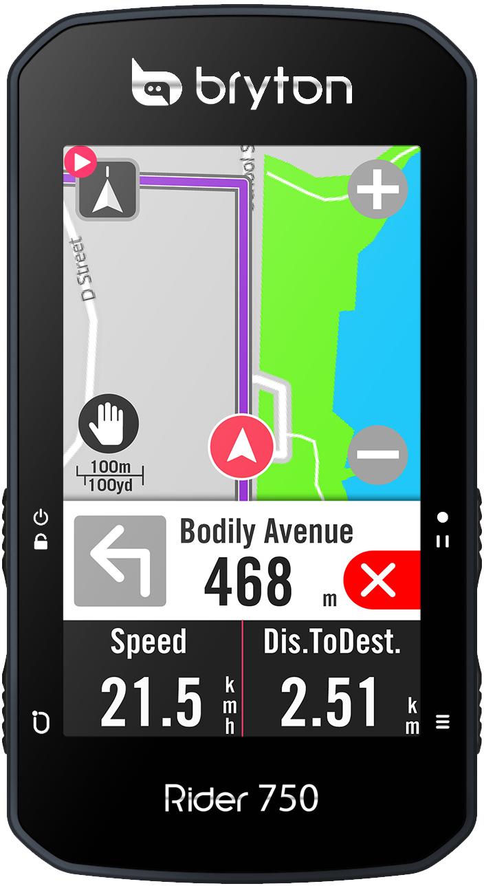 Bryton Rider 750E GPS Cycle Computer Halfords UK